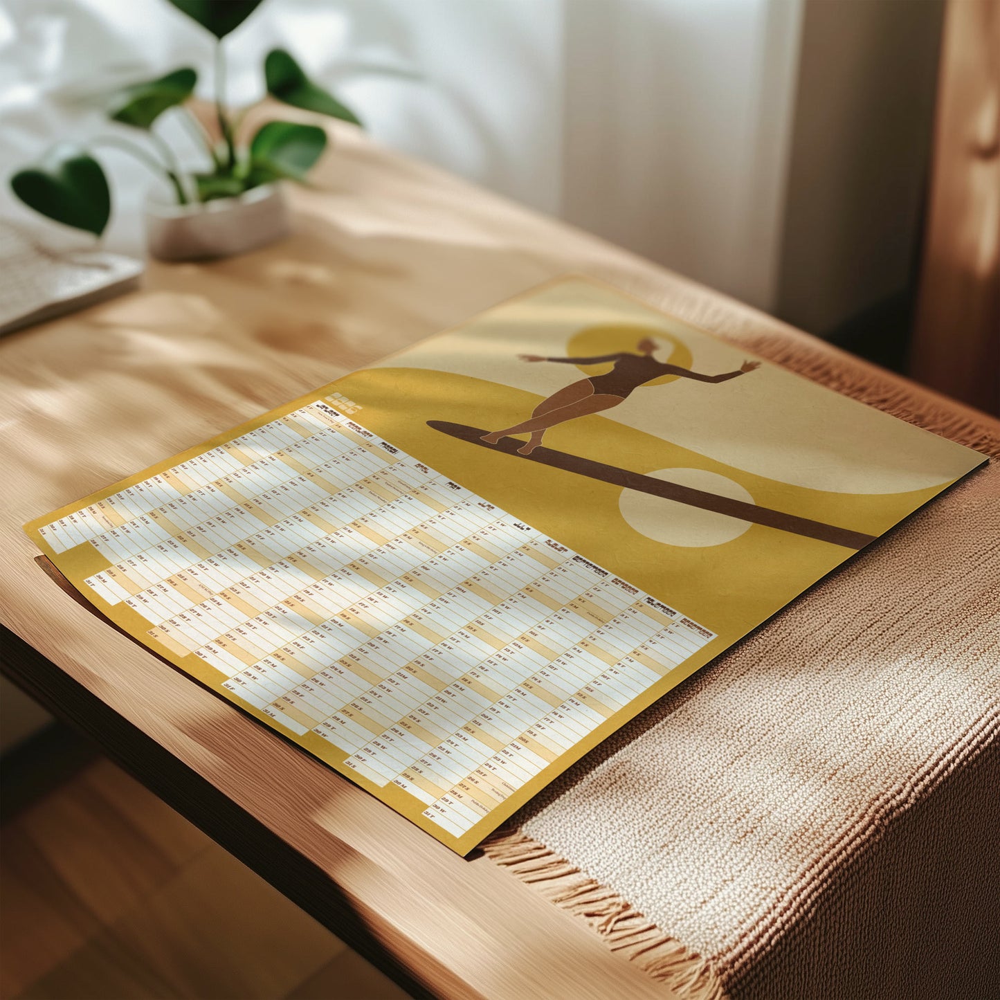 2026 Yin Yang A3 Planner Calendar